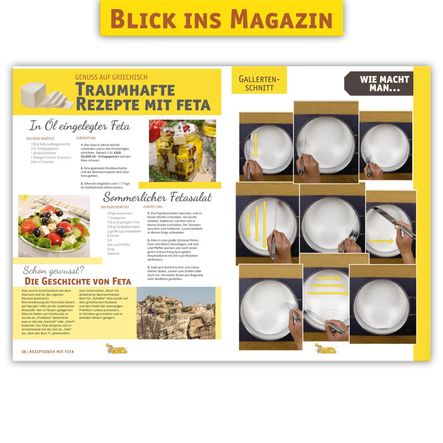 Rezeptmagazin 52 Seiten DIN A5 -TASCHENBUCHFORMAT-