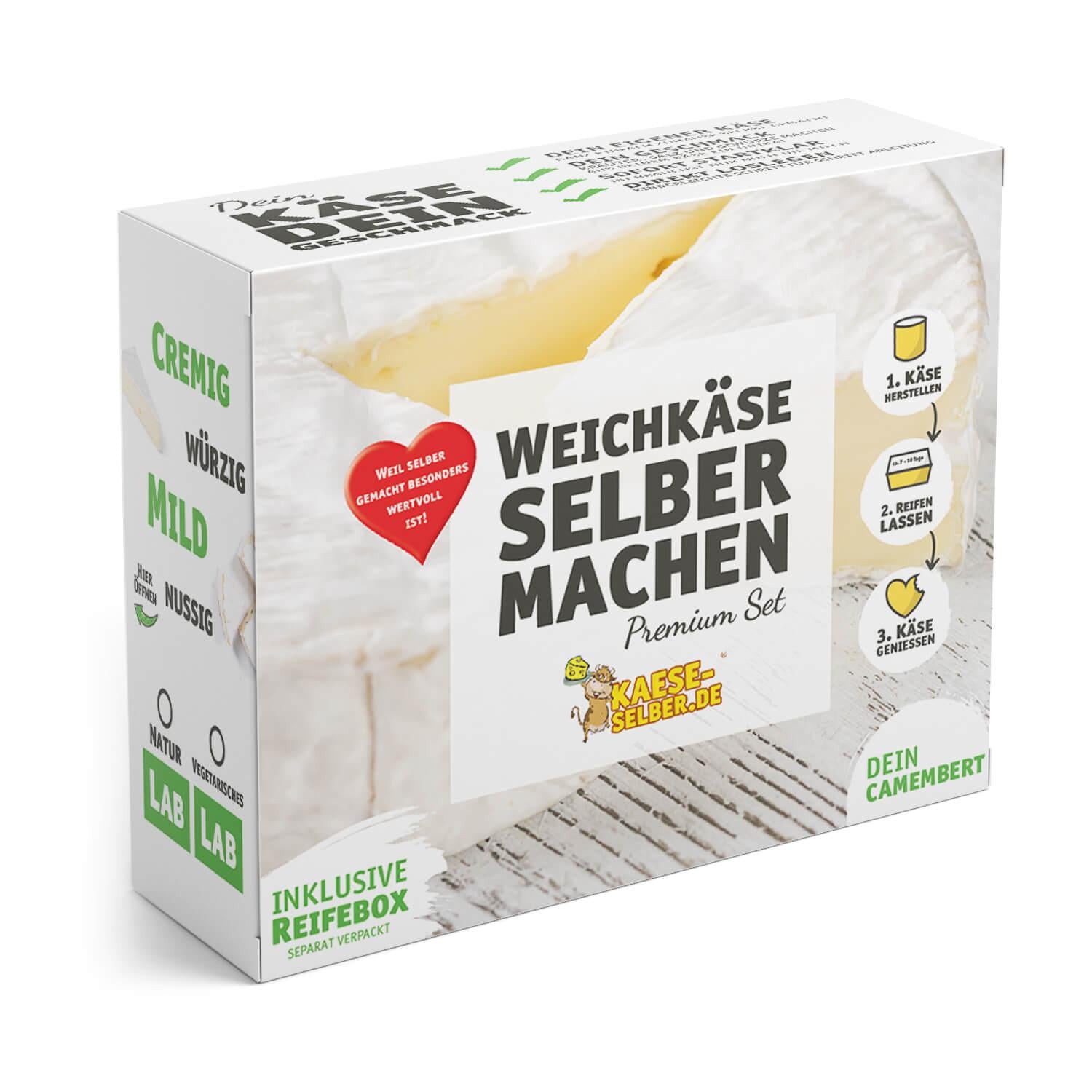 Weißschimmel (Camembert) selber machen Set