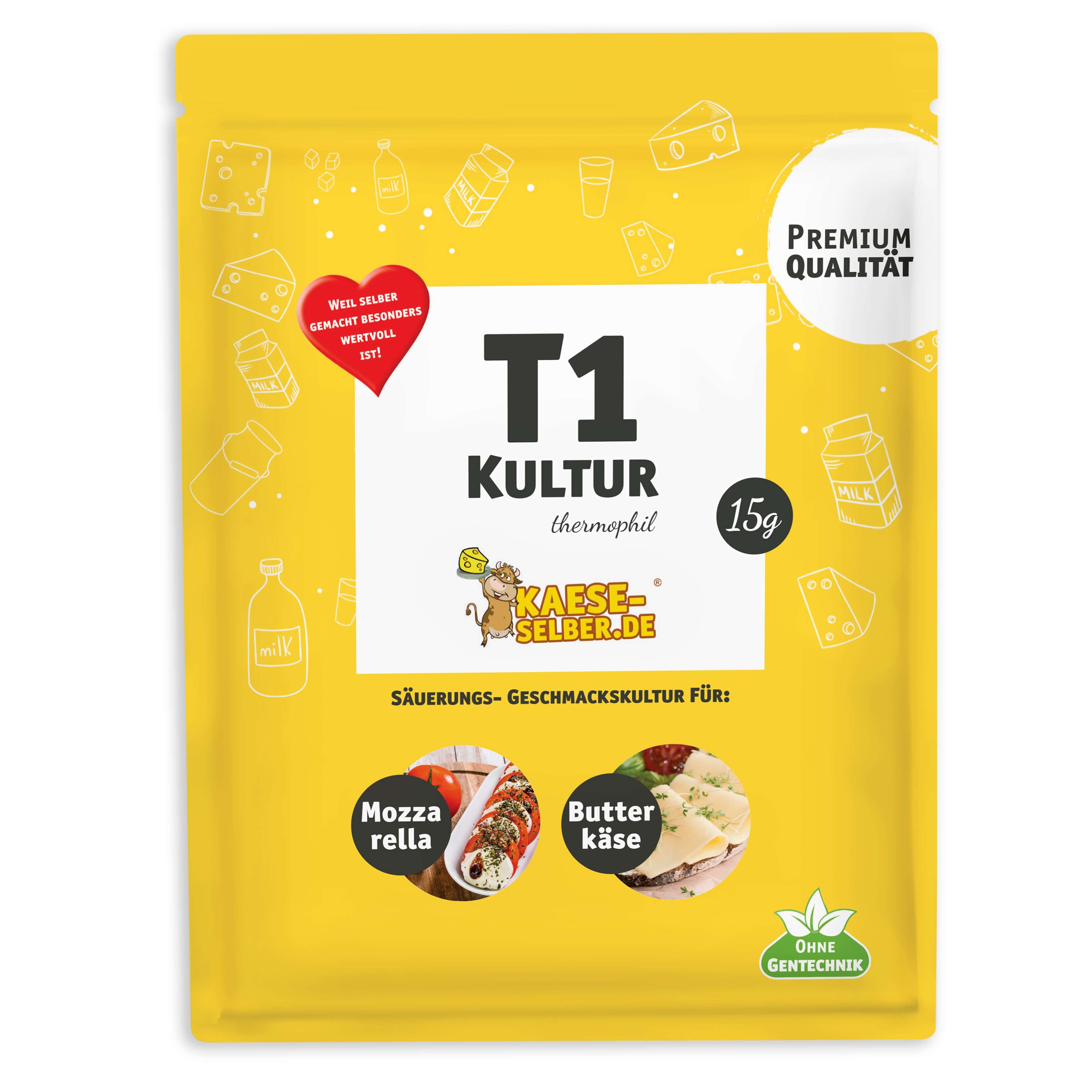 T1 Thermophile Kultur für Mozzarella