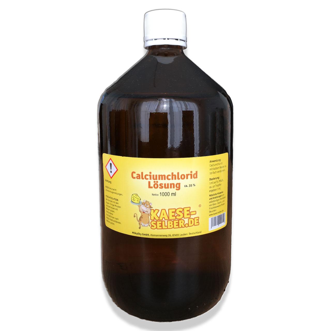 Calciumchlorid flüssig 1000 ml - 35 %ige Lösung