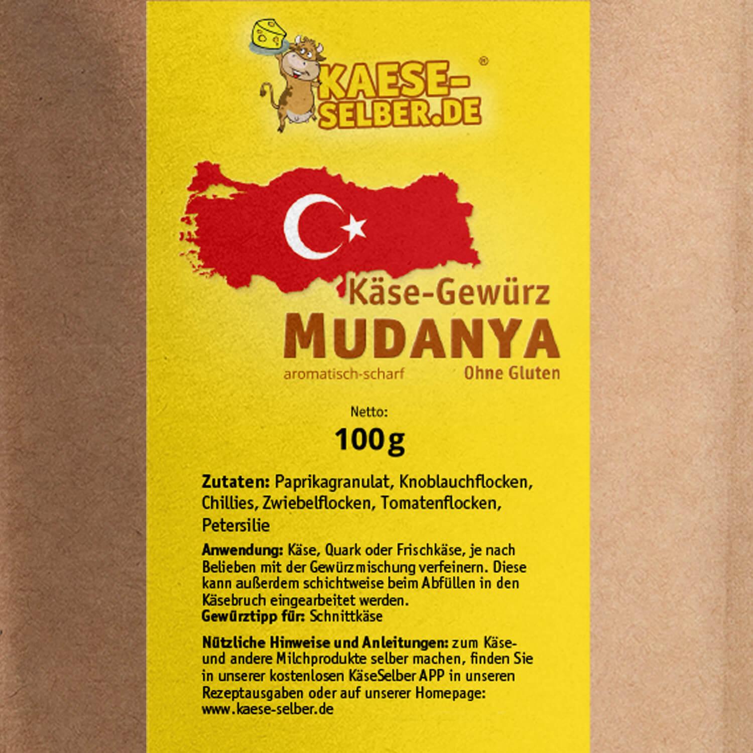 Käse-Gewürz Mudanya 100 g